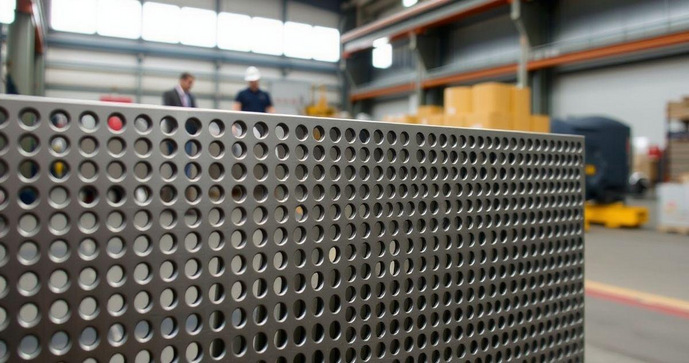Chapa Perfurada 10mm: Vantagens e Aplicações no Mercado Atual