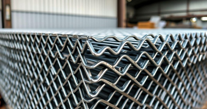 Chapa expandida aço galvanizado para aplicações versáteis e duráveis Chapa expandida aço galvanizado para aplicações versáteis e duráveis
