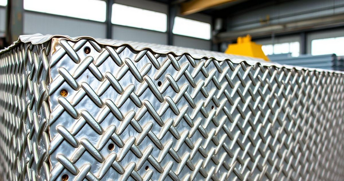 Chapa Expandida Galvanizada Resistência Superior